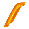 36395-UP 12 AMBER LED FENDER TURN SIGNAL LIGHT FOR PETERBILT 579 (2014-2019) & 587 (2011-2019)- DRIVER, AMBER LENS