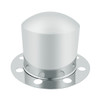 Chrome Dome Rear Axle Cover 2PC Kit For 33mm Nut Cover - Steel/Aluminum Wheel (8 Hole)