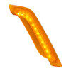36396-UP 12 AMBER LED FENDER TURN SIGNAL LIGHT FOR PETERBILT 579 (2014-2019) & 587 (2011-2019)- PASSENGER, AMBER LENS