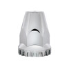 33mm X 2-3/4" Chrome Plastic Original Nut Covers - Push-On (60-Pack)