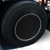 Flat Aero Rear Axle Cover Kit - Matte Black
