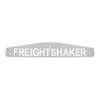 4" X 24" Chrome Freightshaker Bottom Mud Flap Plate - Bolt Thru