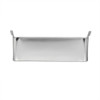 Stainless Steel Visor For 4" X 6" Rectangular Headlight, Curved Top Style