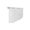 Chrome 1 License Plate Angled Holder With Hinge