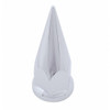 33mm X 4 7/8" Chrome Plastic Super Spike Nut Cover - Push-On (Bulk)