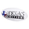 Chrome Die Cast Oval Emblem - "Texas Edition"
