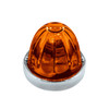 Glass Watermelon Flush Mount Kit - Amber