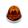 Glass Watermelon Flush Mount Kit - Dark Amber