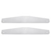 24" X 4" Stainless Steel Bottom Mud Flap Plate - Bolt Thru (Cbox/Pair)