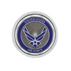 Deluxe Military Medallion Air Valve Knobs - Air Force