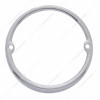 30304-UP STAINLESS ROUND CAB LIGHT BEZEL