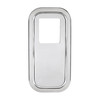Peterbilt Stainless Steel Shift Plate Cover - Extended Hood (Bulk)
