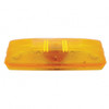 Dual Bulbs Rectangular Light (Clearance/Marker) - Amber Lens