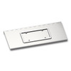 Stainless Single License Plate/Swing Plate For Kenworth W900 With Texas Style Bumper