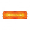 Rectangular Light Kit (Clearance/Marker) With Chrome Bracket - Amber Lens