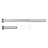 Stainless 1 Long & 1 Short Bus Light Mounting Screws