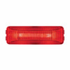 Dual Bulbs Rectangular Light (Clearance/Marker) - Red Lens