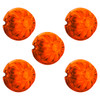 Watermelon Glass Marker Light Lens - Dark Amber (5 Pcs)