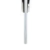 12" Shifter Shaft Extension - Liquid Silver