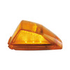 39527-UP 17 LED REFLECTOR SQUARE CAB LIGHT - AMBER LED/AMBER LENS