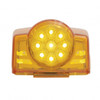 39602-UP 19 LED REFLECTOR SQUARE CAB LIGHT - AMBER LED/AMBER LENS