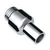 Chrome Aluminum Air Valve Adapter With M30X3.5 Threads