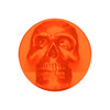 Skull Air Valve Knob - Cadmium Orange