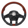 88190-UP 18" YOURGRIP LEATHER AND WOOD STEERING WHEEL FOR 2012-2021 PETERBILT 579 & 2013-2021 KENWORTH T680