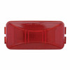 Single Bulb Rectangular Light (Clearance/Marker) - Red Lens