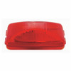 Single Bulb Rectangular Light (Clearance/Marker) - Red Lens