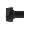 Ace Of Spades Air Valve Knob - Matte Black With Gloss Black Inlay