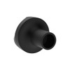 Ace Of Spades Air Valve Knob - Matte Black With Gloss Black Inlay