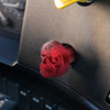 Skull Air Valve Knob - Candy Red