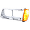 1PC Headlight Bezel With Turn Signal For 1989-2009 Freightliner FLD - Driver