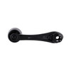 Black Die-Cast Window Crank With 3/8” Square Adapter - Plain