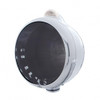Chrome Guide 682-C Headlight No Bulb With Dual Mode LED Signal - Clear Lens