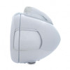 Chrome Guide 682-C Headlight No Bulb With Dual Mode LED Signal - Clear Lens