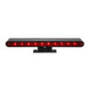 10 LED Dual Function 3rd Brake Light With Black Swivel Pedestal Base - Red LED/Red Lens