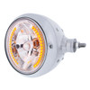 SS Guide 682-C Style Headlight Assembly W/Crystal Lens & 34 LEDs Position Light - R/H (Horizontal Mount)