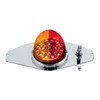 304 SS Above Door Dome Light Kit W/ 17 LED Double Fury Watermelon For 2008-2017 FL Cascadia-Amber & Red LED