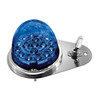 304 SS Above Door Dome Light Kit W/ 17 LED Double Fury Watermelon For 1994-2025 KW W900-Amber & Blue LED