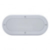 6" Oval Mirror light Bezel