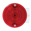 21 LED 3-1/4" Dual Function Signal Light For Harley Motorcycle With Housing - Red LED/Red Lens