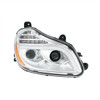 Chrome 8 LED Projection Headlight For 2013-2021 Kenworth T680-Passenger