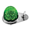 304 SS Above Door Dome Light Kit W/ 17 LED Double Fury Watermelon For 1994-2025 KW W900-Amber & Green LED