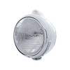 Stainless Steel Guide 682-C Headlight 6014 & Dual Mode LED Signal - Clear Lens