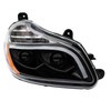 Blackout 8 LED Projection Headlight For 2013-2021 Kenworth T680-Passenger