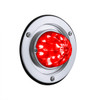 17 LED Dual Function Watermelon Light Sleeper Bunk Kit With 304 Stainless Steel Bezel-Red LED/Red Lens