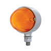 9 LED Dual Function GloLight Single Face Light - Amber LED/Amber Lens