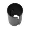 70572-UP PLASTIC LOWER GEARSHIFT KNOB COVER - CANDY BLACK